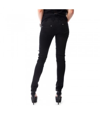 Women Remission Ladies Pants With Zipper Emo Pant Women Gothic Pant